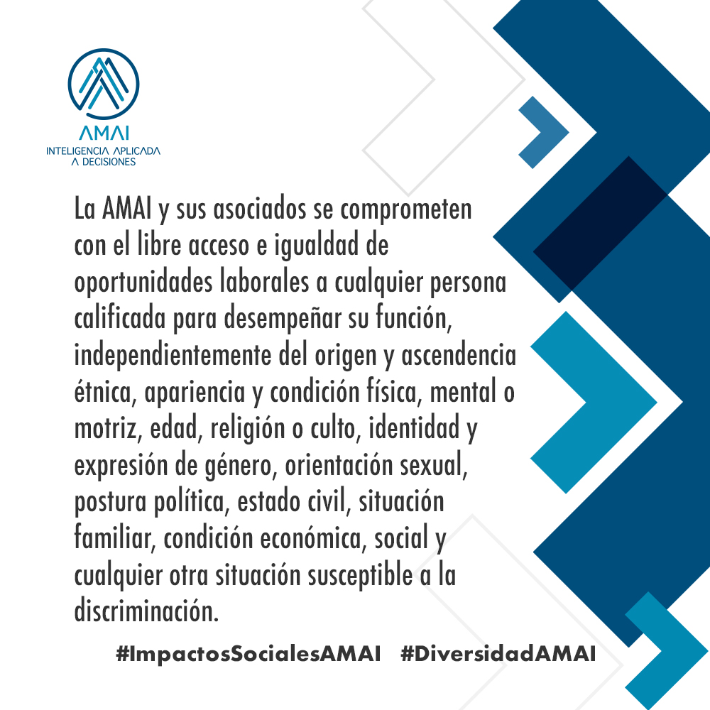 AmaiMexico's tweet photo. En AMAI fortalecemos y actualizamos nuestro Código de Ética incluyendo nuevas cláusulas que promueven la igualdad de oportunidades y la no discriminación. 

Te compartimos algunos párrafos.

#ImpactosSocialesAMAI #DiversidadAMAI https://t.co/ZrpCTU2Z5O