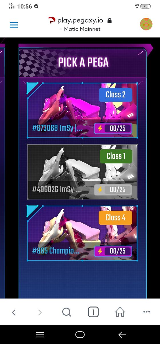 NinaAngeles02's tweet photo. Hello👋 Have a Bless Monday everyone 🙏🥰

Drain Energy Race🏁 of my Scholar Pega's 🥰 ImSy Brandon🐎, ImSy Priadas🐎 and Champion Campona🐎 🥰

Thank you so much po @ImmortalSynG Family 🙏😘🥰

@PegaxyOfficial
#IMSY
#ImmortalSyndicateGuild
#Pegaxy
#GandangLahi
#ImSyLifeChanger https://t.co/hSeZtrj0Lw