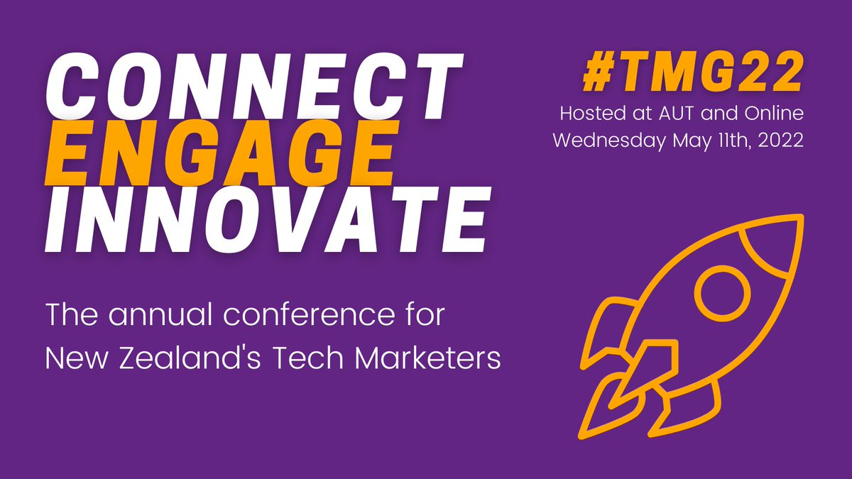 NZ_TMG's tweet photo. There are a few seats left for #TMG22 non Wednesday. #Tech #Marketers - see you there! https://t.co/TEyv1QAccZ https://t.co/1xs3P3ns1F