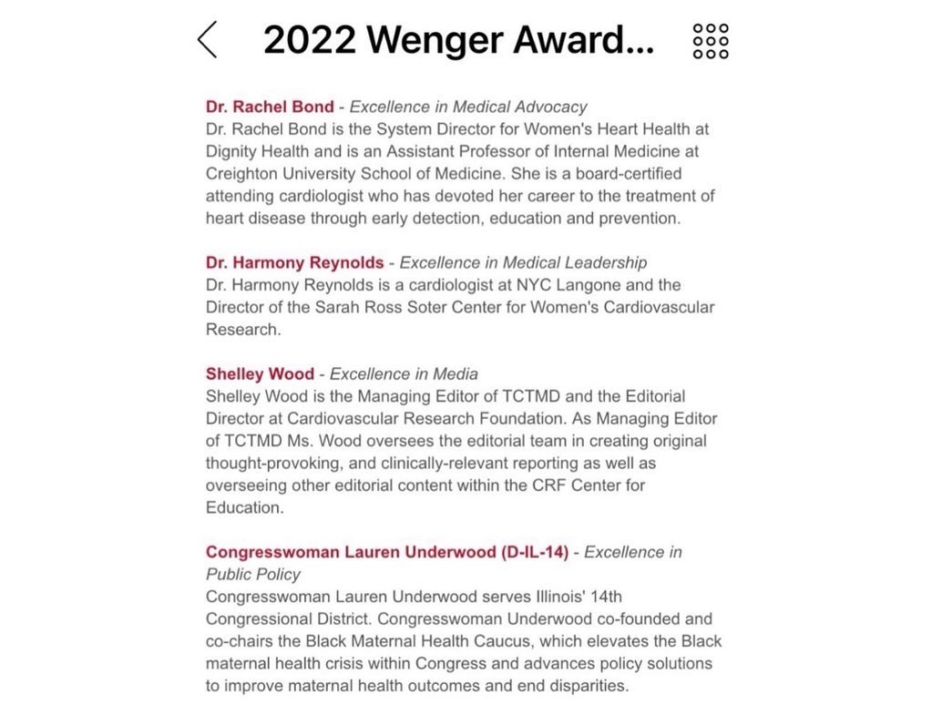 Dear mom, what a fun memory from the @WomenHeartOrg #Wengerawards, my 1st back in 2018. 

I remember you say “Rach, you’ll be receiving this recognition soon enough & I can’t wait to see it.”

Now, 4 years later I actually am 🥰. It’s all because of you ♥️
#HappyMothersDay