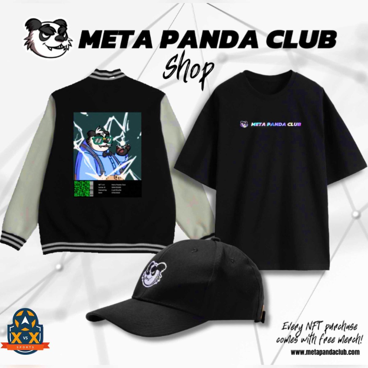 Don’t forget to check out our shop out on metapandaclub.com 🔥 
🚨 FREE MERCH WITH PURCHASE OF NFT
<a href="/boostmobile/">Boost Mobile</a> 
<a href="/metapandaclub/">MPC</a> 
<a href="/xvsxsports/">xvsxsports</a> 
-
-
-
-
#NFT #MPC #boosted #flowverse #Dapperwallet