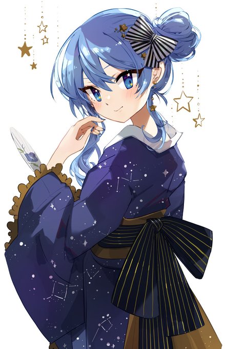 和風メイド秦谷美鈴 #学マスFA」|RumieChen🐱のイラスト