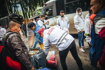 475 indígenas de comunidades fueron trasladados del Parque Nacional |  Bogota.gov.co