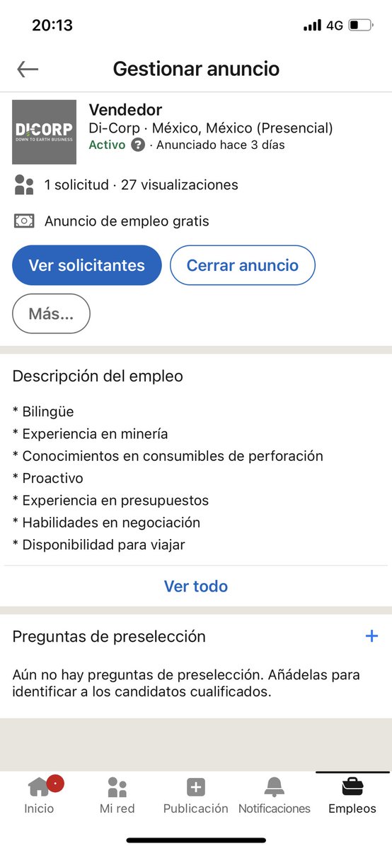 fredebarrios's tweet photo. Ahí les encargo si saben de alguien raza! https://t.co/noBBysMwM9