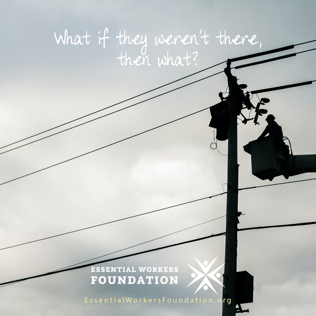 EssentialWF's tweet photo. I guess we would all be in the dark: https://t.co/SWhKUzPmGf

#essentialworkers #essentialbusiness  #frontlineworkers #frontlineemployees #coplife #childcareprovider #healthcareworkers #healthcareheroes #nursinglife https://t.co/PfVYMwre2e