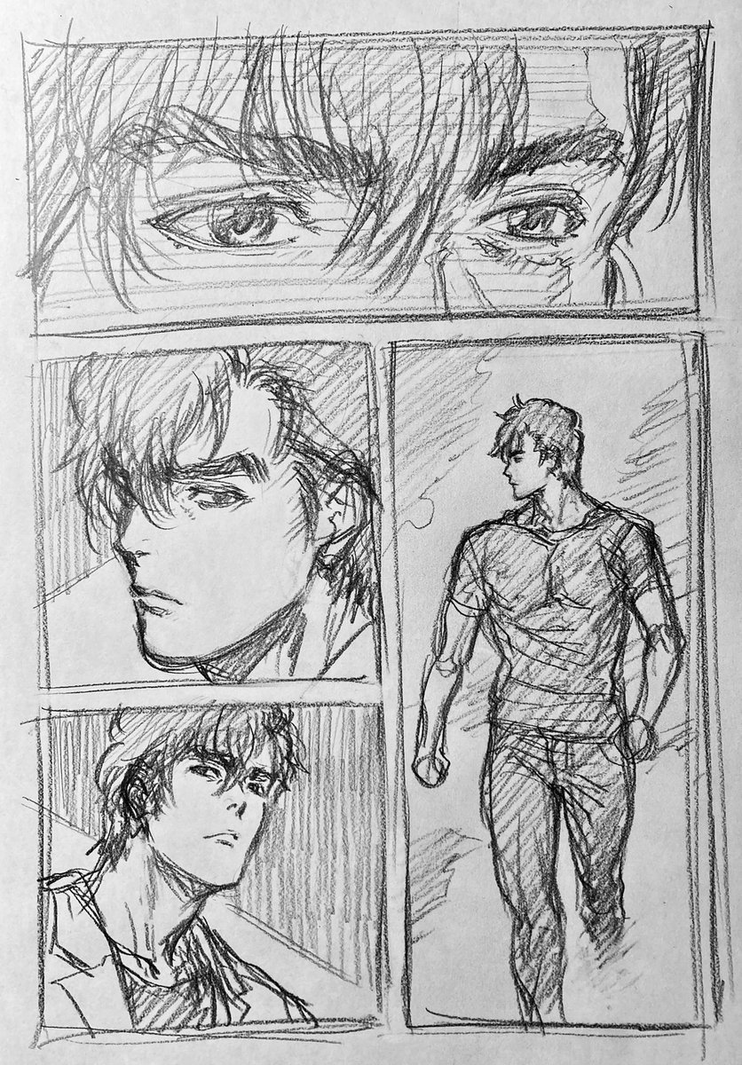 ラフ描き、CH

その内本出したいから時々練習している 