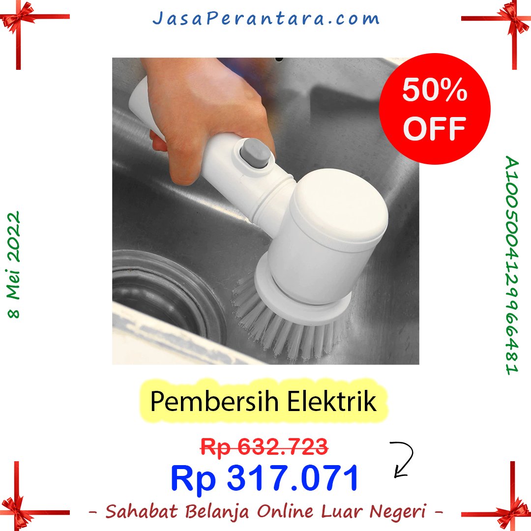 JasaPerantara's tweet photo. Pembersih Elektrik 8 Mei 2022. Diskon 50% hanya Rp 317.071.

Pemesanan : https://t.co/22insGveLA

Detail Produk : https://t.co/87JQMI0raG

#pembersih #elektrik #electric #cleaner #scrubbing #brushes #kit #scrubbers #bathroom #tile #tub #shower #kitchen #care #washing #tools https://t.co/ka0Qjgwcsi