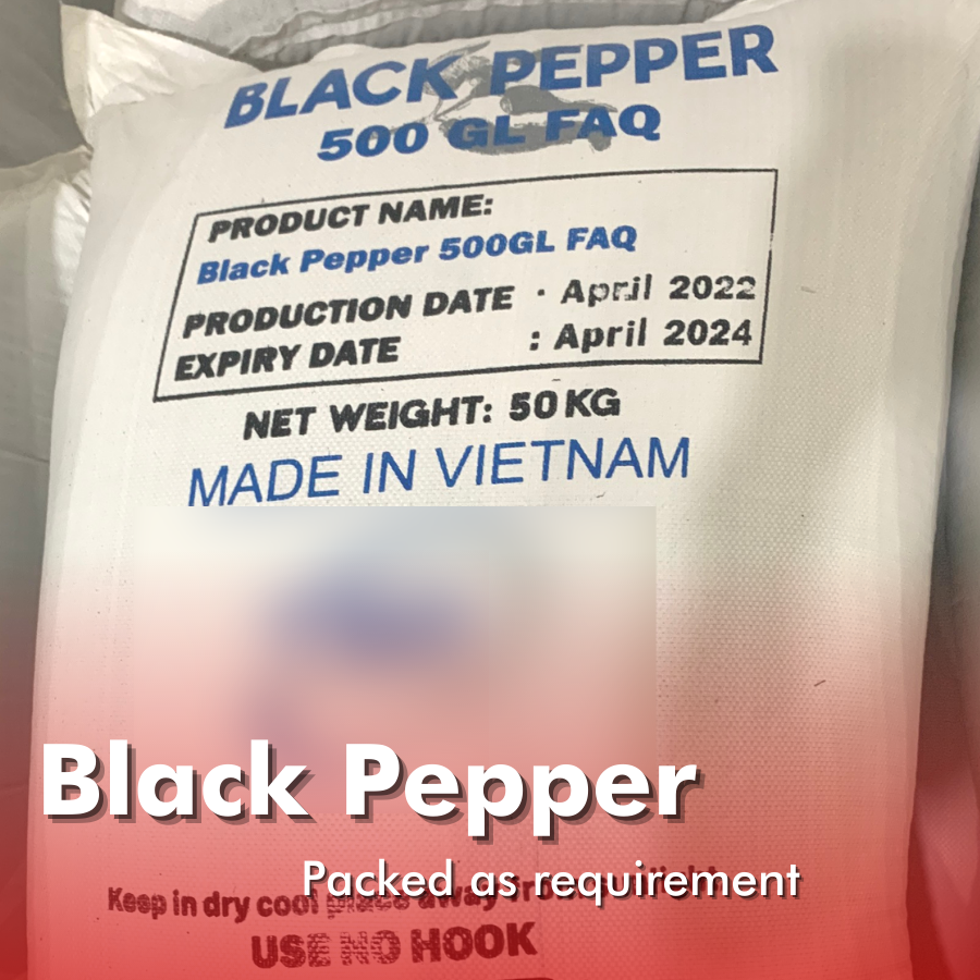 vihabavietnam's tweet photo. [Vihaba 500GL FAQ Black Pepper_Ready to ship to our customer]

Vihaba is very proud to announce that we have completed an black pepper order for our customer. 
#peppercorn #blackpepper #export #pepperexport #agriculture #import #vietnampepper #vihabaexport #vihaba #blackpepper https://t.co/7OpfPpC0Tz