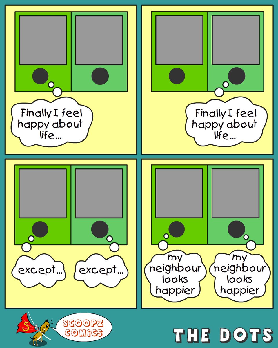 ScoopzComics's tweet photo. the grass is greener... #thedots #humans #scoopzcomics https://t.co/OY7axpjVDz