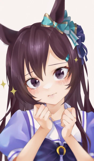 おねだりベルちゃん✨
#ウマ娘 #イラスト
#メジロドーベル 