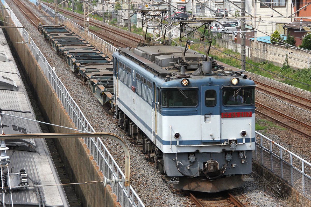 expresstokiwa's tweet photo. 惜別 #EF652117
9年前の今日撮影
配8592レ 2013-05-10 https://t.co/mwJvUPtoc1
