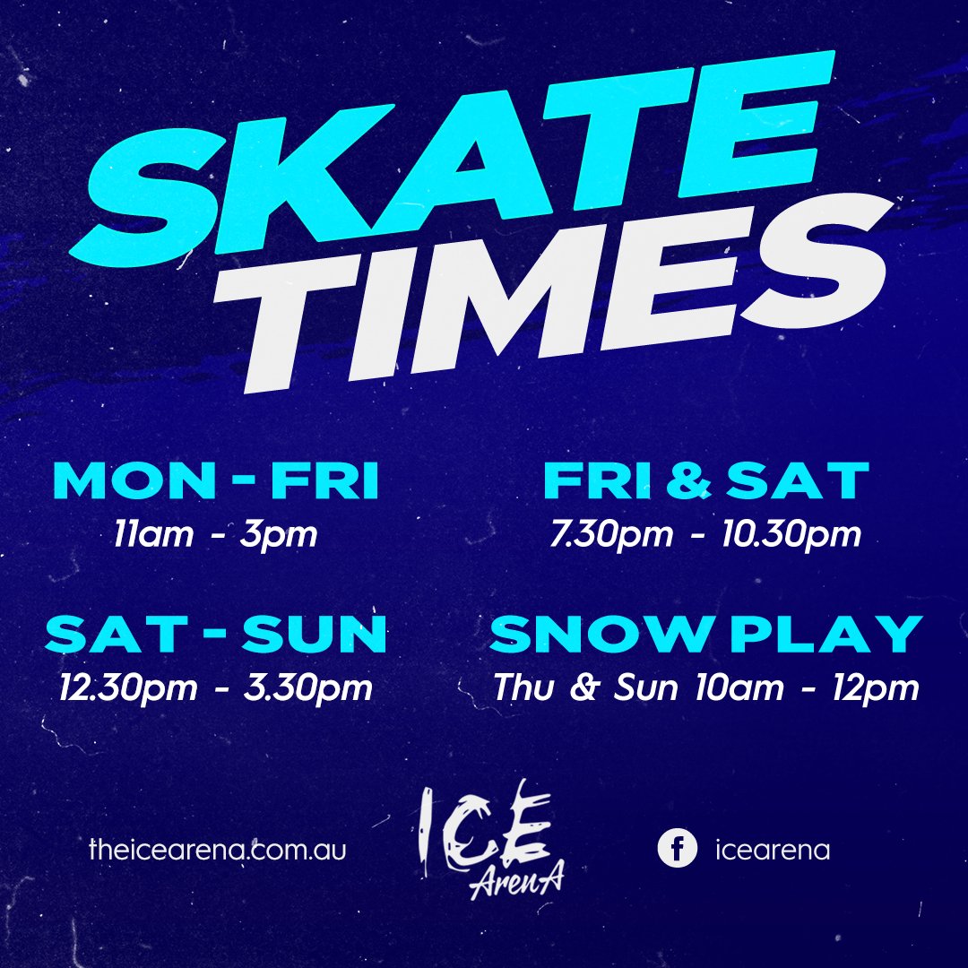 IceArenA's tweet photo. Looking for a new way to keep fit or have fun?
We're open for skating every day ⛸️ 

#IceSkating #IceArenA https://t.co/K4YaMLlxWA