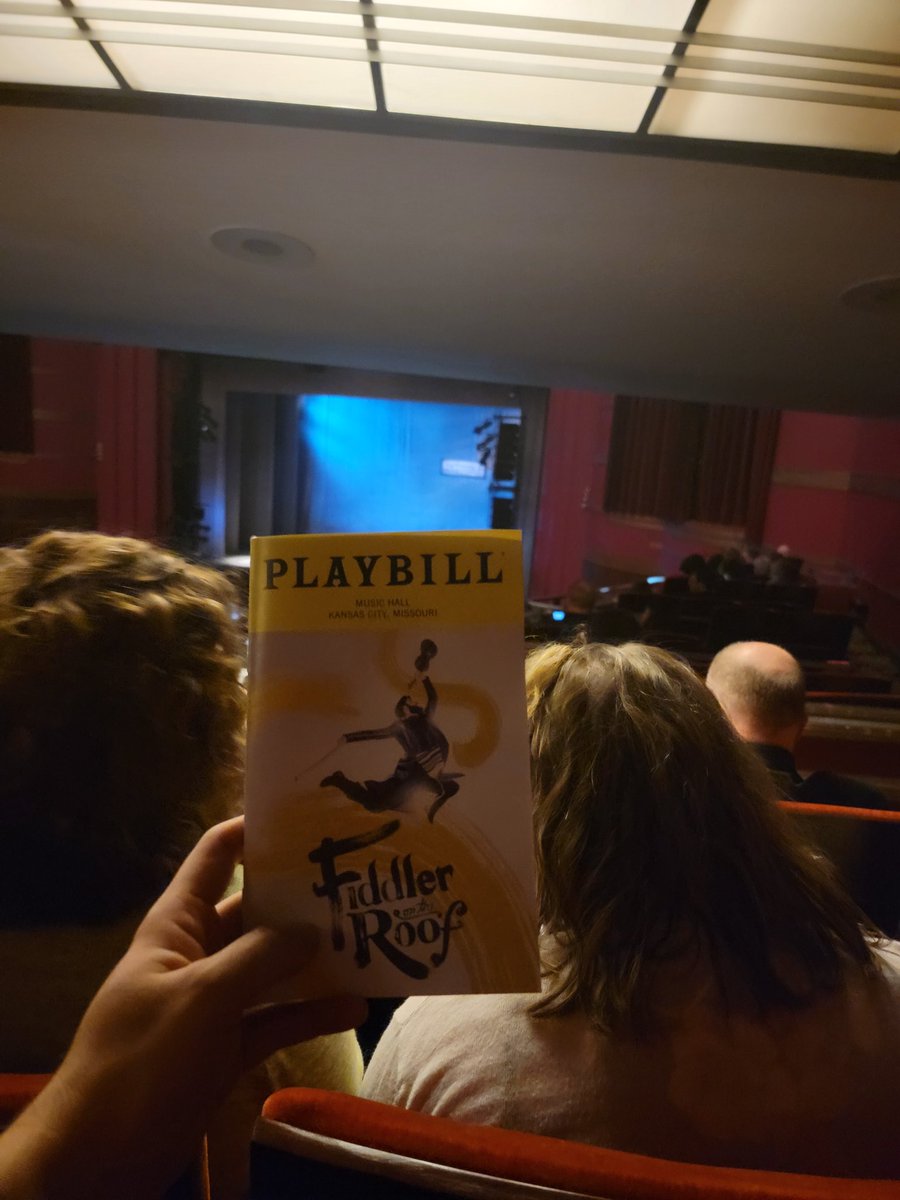 Seeing <a href="/FiddlerBroadway/">Fiddler on the Roof</a> at <a href="/BwayKansasCity/">PNC Broadway In Kansas City</a> Great Show!