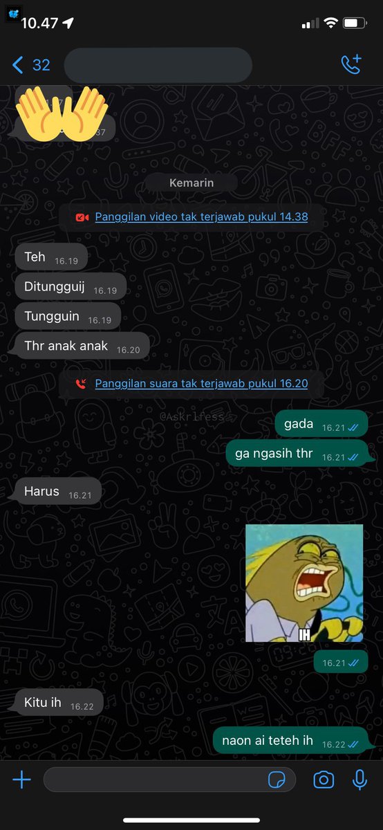 Askrlfess's tweet photo. [Askrl] aunty aku maksa minta thr buat anak anaknya, wdyt? https://t.co/VF4FzWpMiN