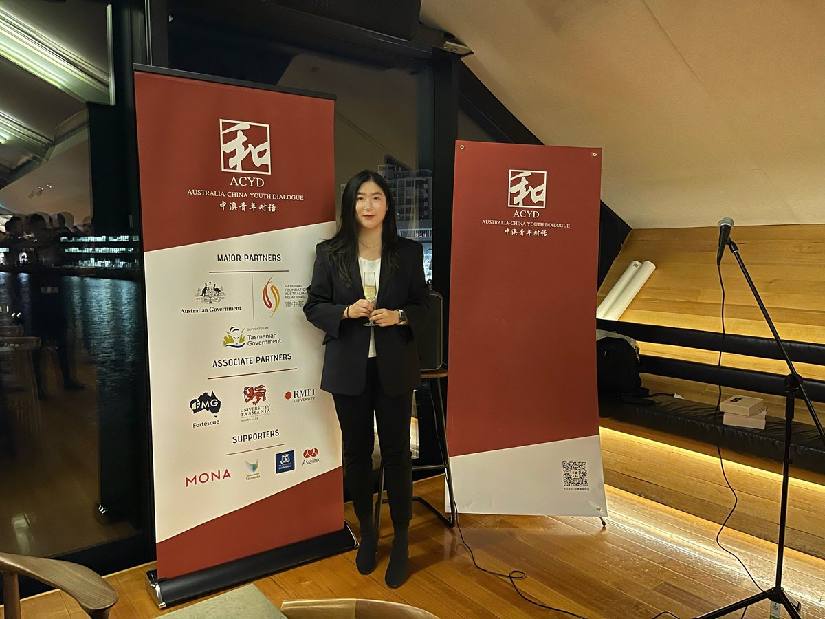 I was so delighted and honoured to be invited as one of the speakers at this year’s Australian Chinese Youth Dialogue <a href="/ACYDialogue/">ACYD</a> talking with <a href="/AnthonyPress/">Tony Press</a> about the importance of #Antarctica to both our countries and my own experience of studying #AntarticScience in Hobart!