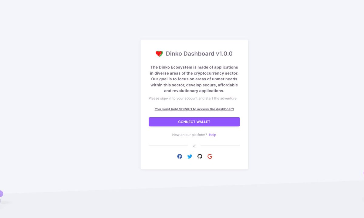 Dinko Ecosystem: DeFi Dating Token tweet media