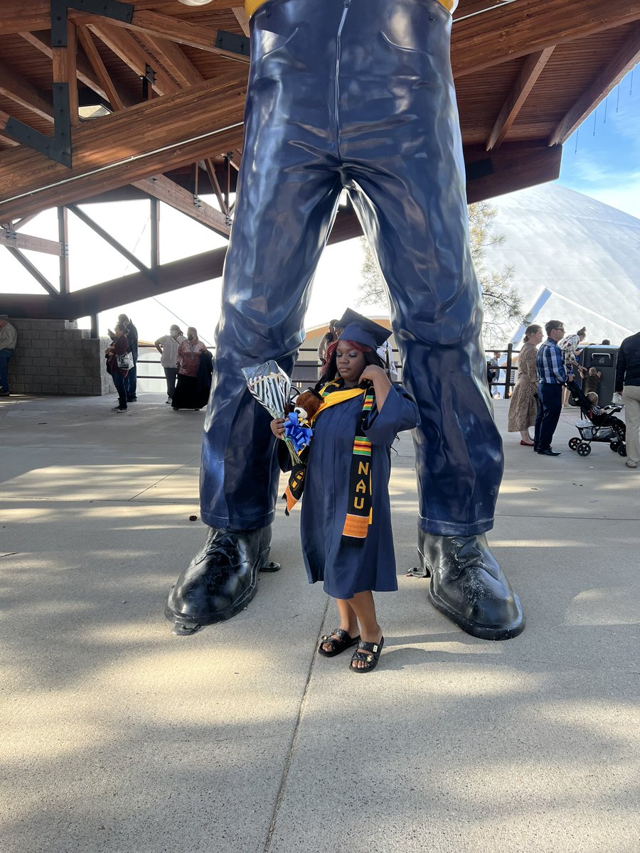 drayaa16's tweet photo. Hello Bachelor degree world 🥹. Thank you NAU for having me it was a wonderful time spent 💕. #NAUGRAD https://t.co/mvnd5S0KW0