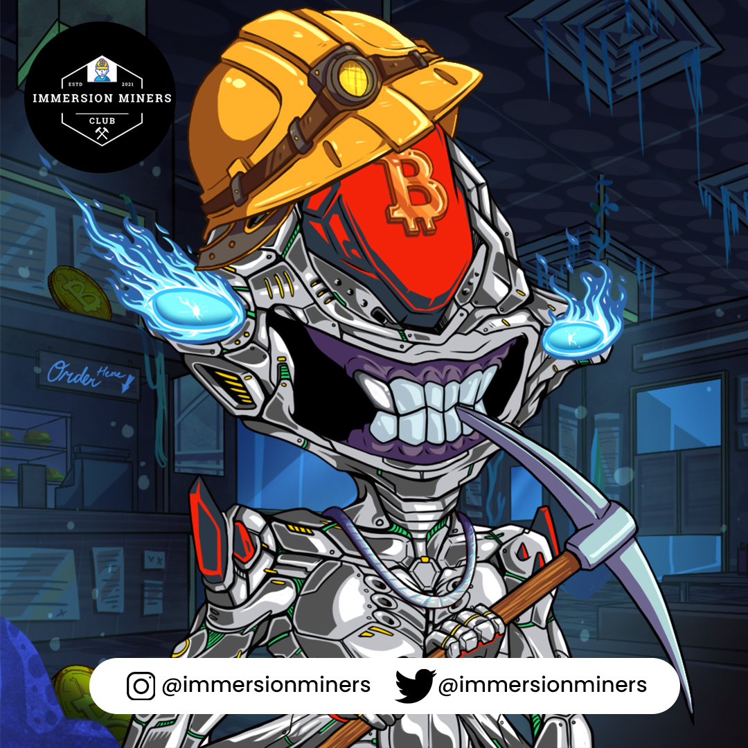 ImmersionMiners's tweet photo. Immersion Miners are waiting for you. Have you joined our community? If not then what are you waiting for? Join Now.

https://t.co/bjnjrzRv93

#minersclub #immersionminers #bitcoinminers #bitcointrading #cryptocurrency #digitalart #NFTs #NFTinvestors #NFT #NFTgiveaway https://t.co/kCLt8vp7wG