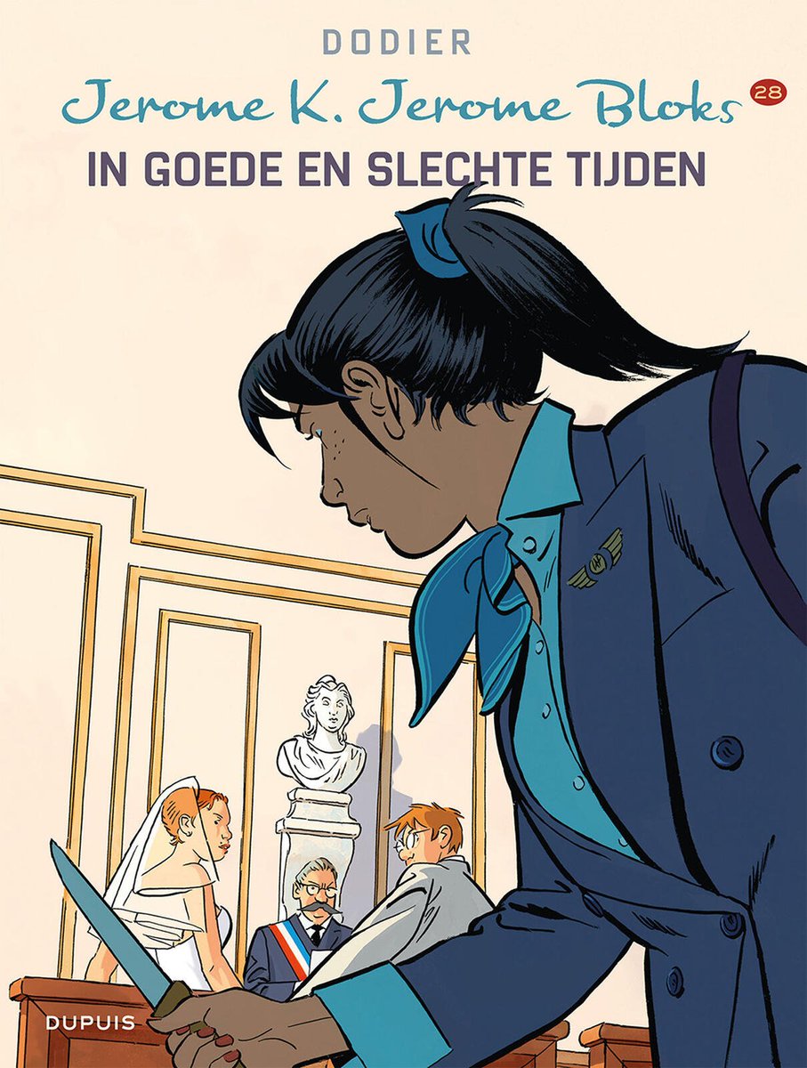 stripland_BENL's tweet photo. Een driehoeksverhouding in de nieuwe #Jerome K. Jerome Bloks? Zal #Babette het moeten opnemen tegen #Rebecca? In goede en slechte tijden verbonden door de wet? Wat doet #Dodier de privédetective allemaal aan? Je komt alles te weten in album 28. Morgen verkrijgbaar. https://t.co/dkUFfacVLg