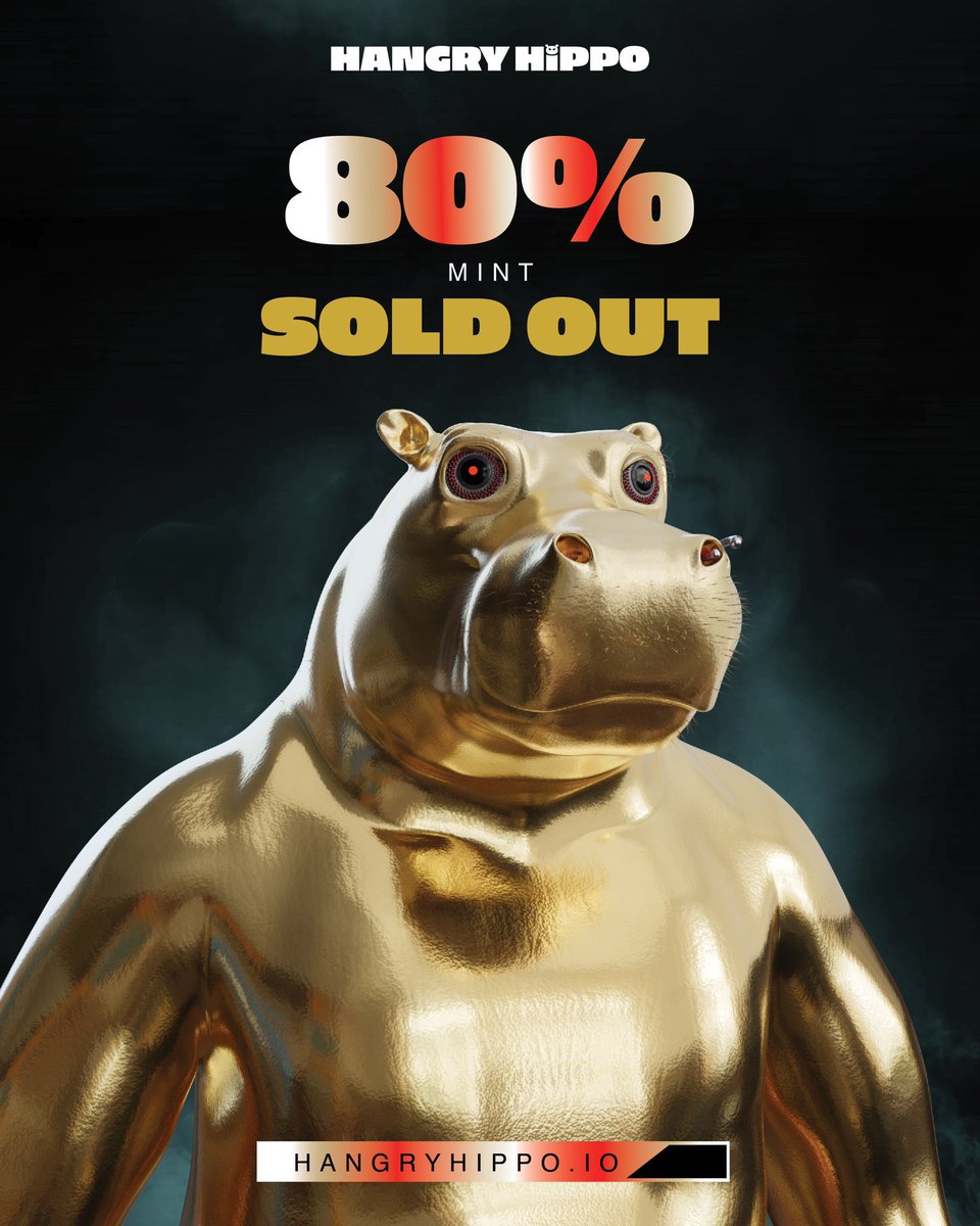HangryHippoNFT's tweet photo. Hop in before it’s too late… https://t.co/xlUWAkqe11