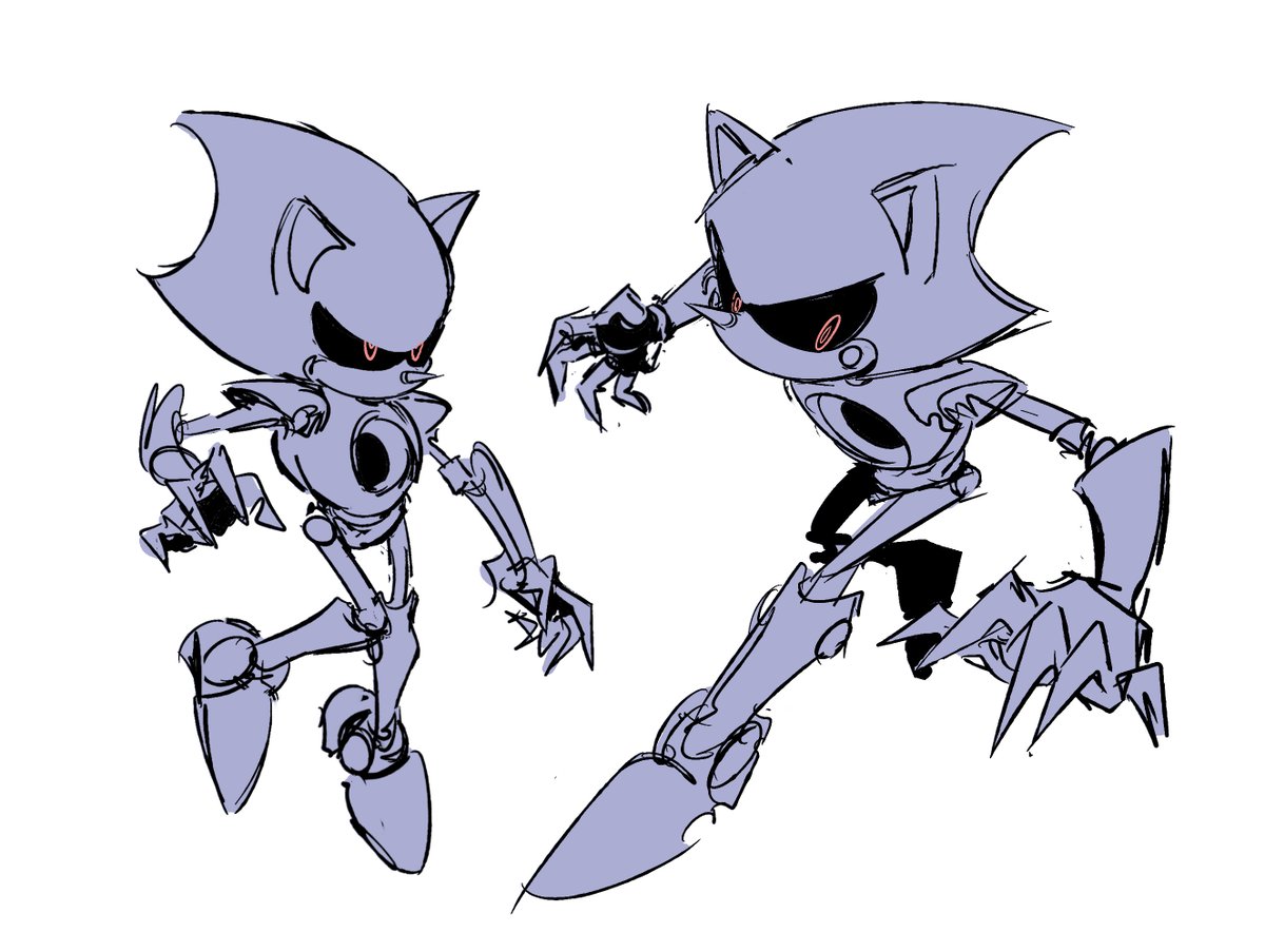 judoodles's tweet photo. metal sonic my belovved... https://t.co/6FXlCjSXxl