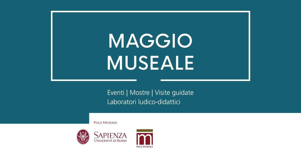 #maggiomuseale Sabato 14 maggio 2022, dalle ore 15.00 prende avvio il maggio Museale della Sapienza, con un calendario pieno di attività da non perdere per grandi e piccoli. uniroma1.it
#musei #polomuseale #roma #sapienza