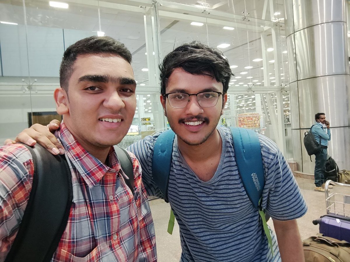 ShantanuMenon's tweet photo. With Bro💪💪 https://t.co/ARXKN8j256