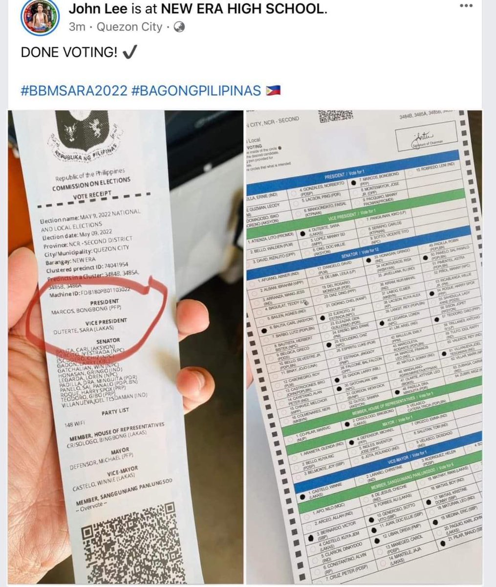 chadhayag's tweet photo. @COMELEC please take action with this https://t.co/eI8b5xHGuY