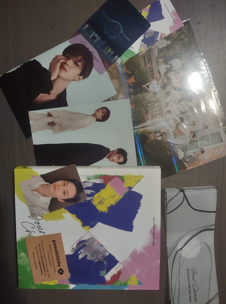 fay_w19's tweet photo. Thank you so much @peachiiGOs for hosting the Seventeen attacca group order! #peachiiPROOFS thank you for being an awesome go manager!
Also forgot to post the proofs for the My Choice GO last time 😅 https://t.co/niRdw1JnIr
