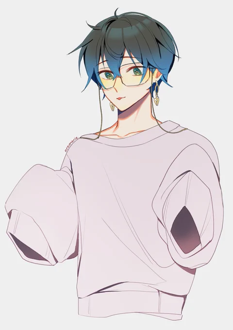 warm up~ a little something i cant get out of my head 🥺 #Ikenography 