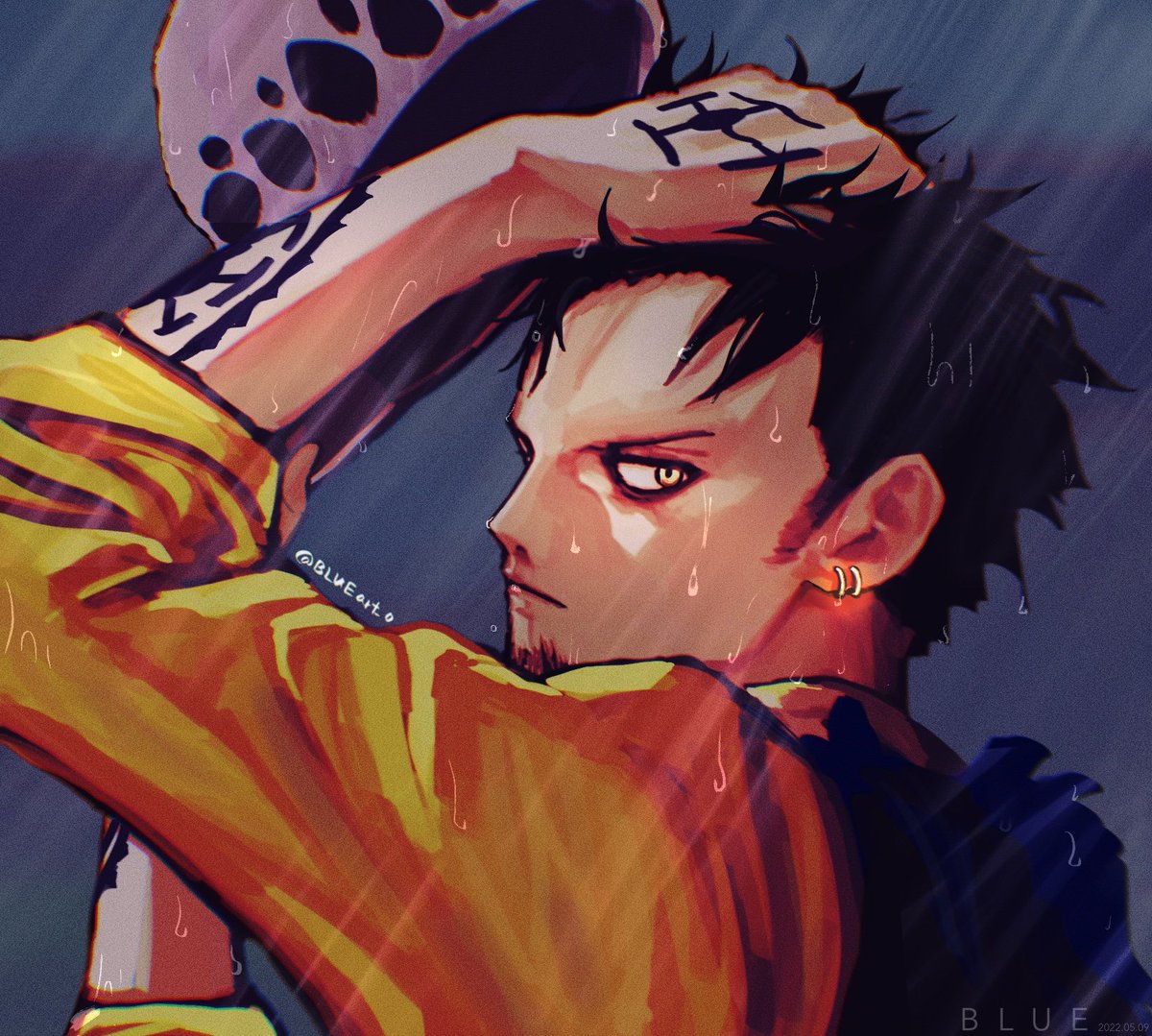 BLUEart_0's tweet photo. 19/100 Daily Sketch
Day 19 ☔
#100日チャレンジ #ONEPIECE https://t.co/g51uT9vlHh