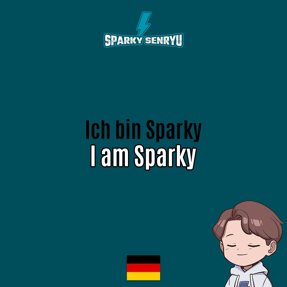 sparkysenryu's tweet photo. Stuff that #duolingo #german makes me say. Also, my flash cards, if you will. #languagelearning #duolingogerman #germanlanguage #learngerman #speakgerman #readgerman #vtuber https://t.co/ZB6stk2oDn