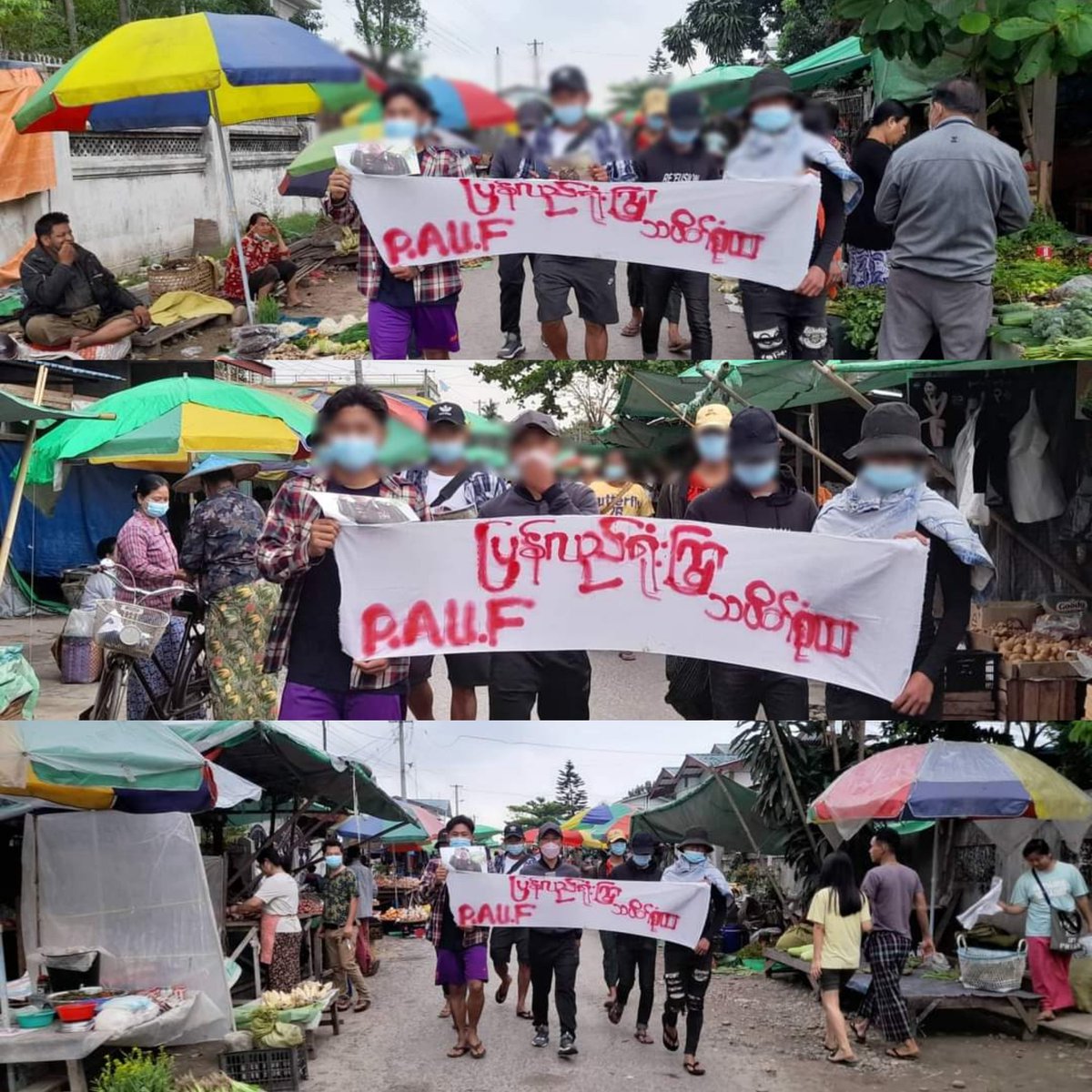 moe_rainyy's tweet photo. Anti-coup revolutionary guerrilla strike in Kachin's Myitkyina Twp.  #2022May9Coup #US_SanctionMOGE #WhatsHappeningInMyanmar https://t.co/mFkLIotadP