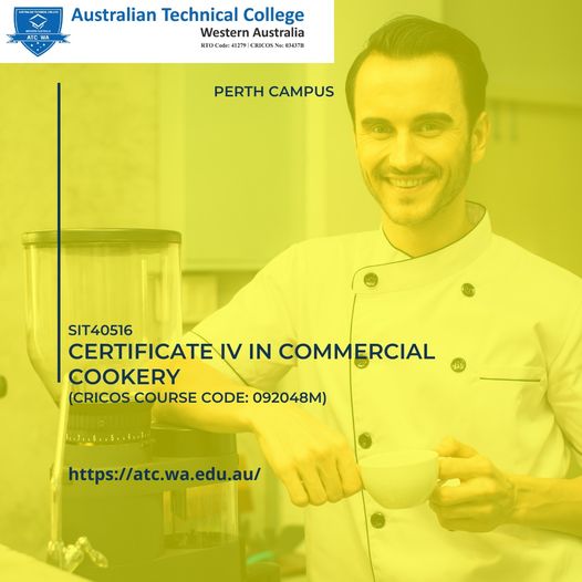 ConsultantsGem's tweet photo. ☑ July 2022 Intake
#Perth #Australia ✈
 Get Enrolled: 
☑SIT40516 – CERTIFICATE IV IN COMMERCIAL COOKERY (CRICOS Course Code: 092048M) 
https://t.co/u93LxImGs0
Call us for more details: 
+61 8 6377 8270
Visit: https://t.co/OgFCOiXgQW
#ATCWA #Perth #StudyPerth #studyinaustralia https://t.co/xzkfsJb3ax