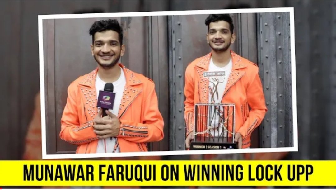 indiaforums's tweet photo. #MunawarFaruqui On WINNING #LockUpp

@munawar0018 @altbalaji @EktaaRKapoor @MXPlayer
https://t.co/pVn6X8H9ba https://t.co/7YLoEwVRm3