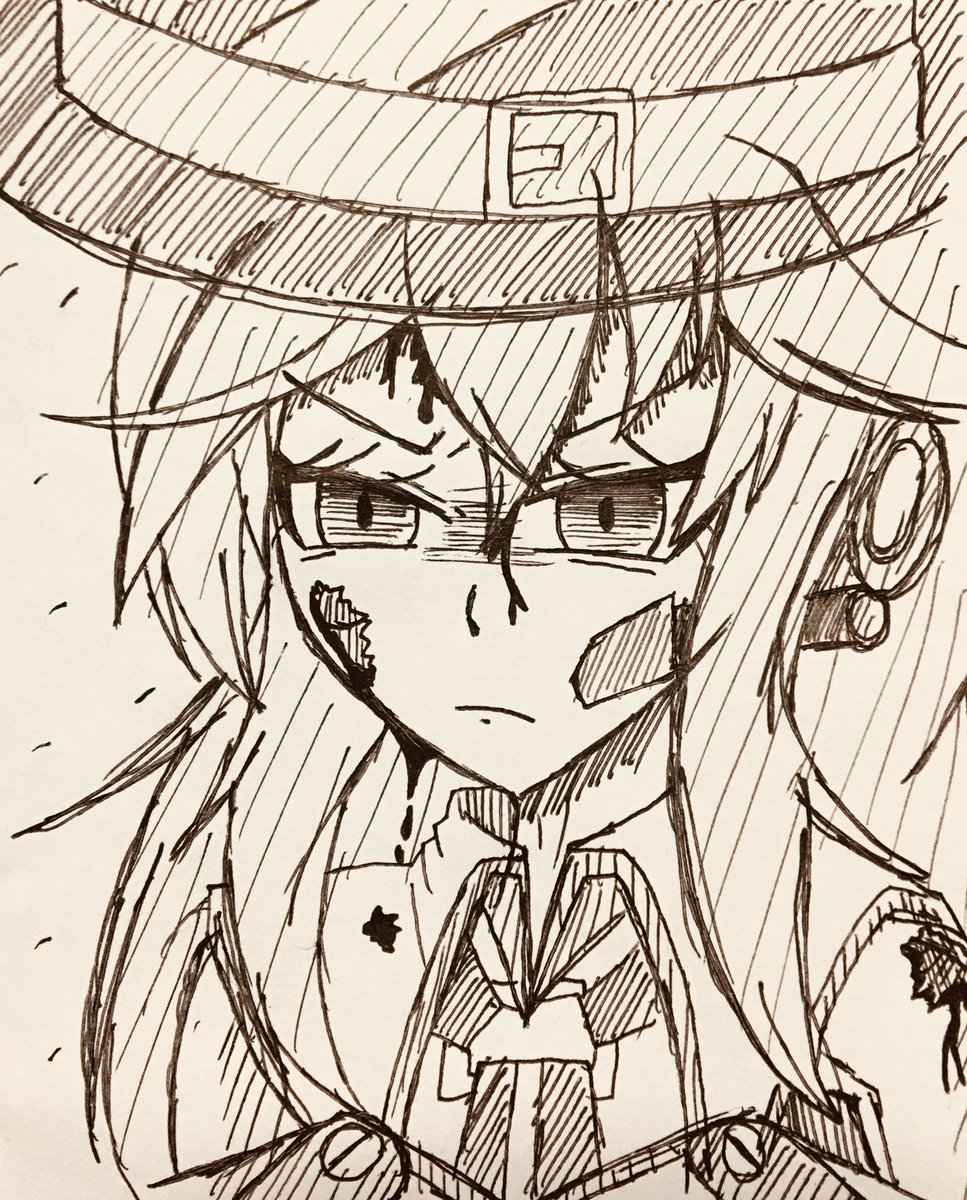 今日はお絵描き出来ないかもしれないので、アナログで描いたのから気になってデジダルで描いたのを上げてお茶を濁していきます 