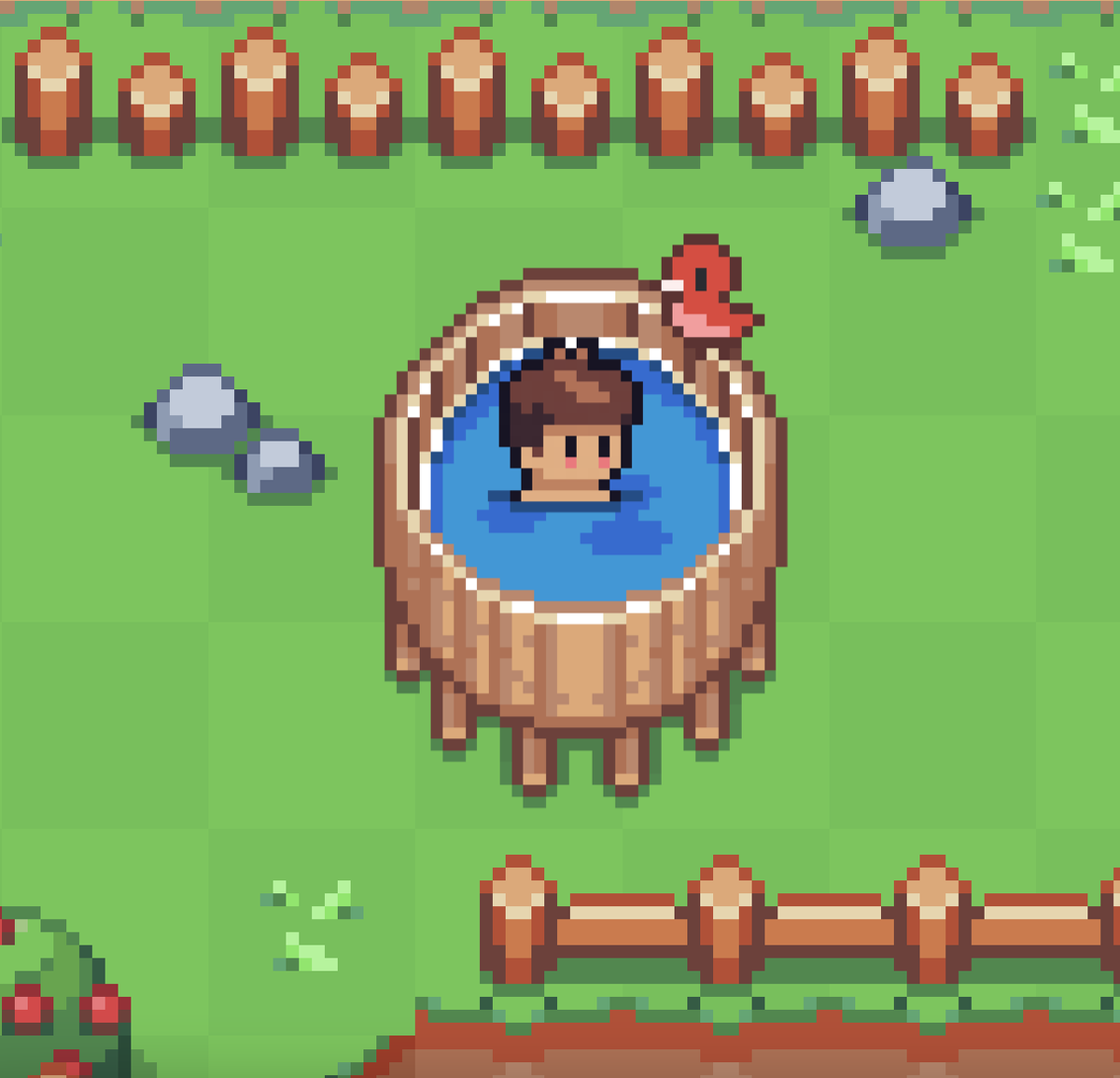 0xSunflowerLand's tweet image. After a long day of chopping wood, nothing is better than a nice relaxing beetroot scented bath 🛀

Artwork: Risso Javier 👏

#SunflowerLand #Polygon