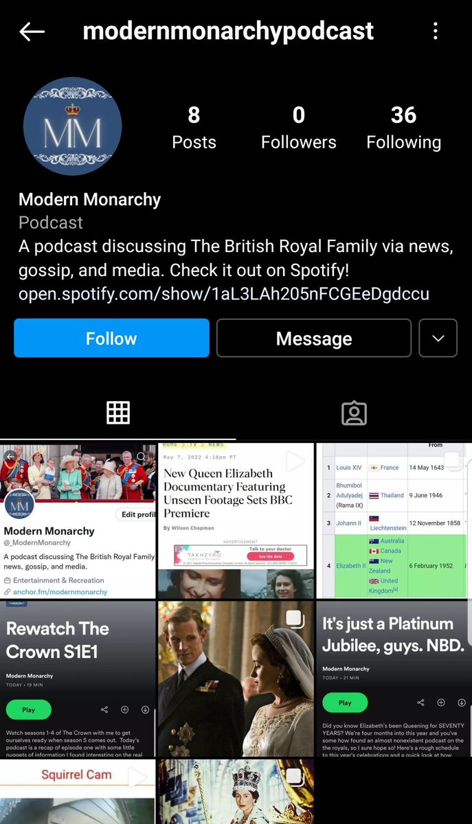 Modern Monarchy tweet media