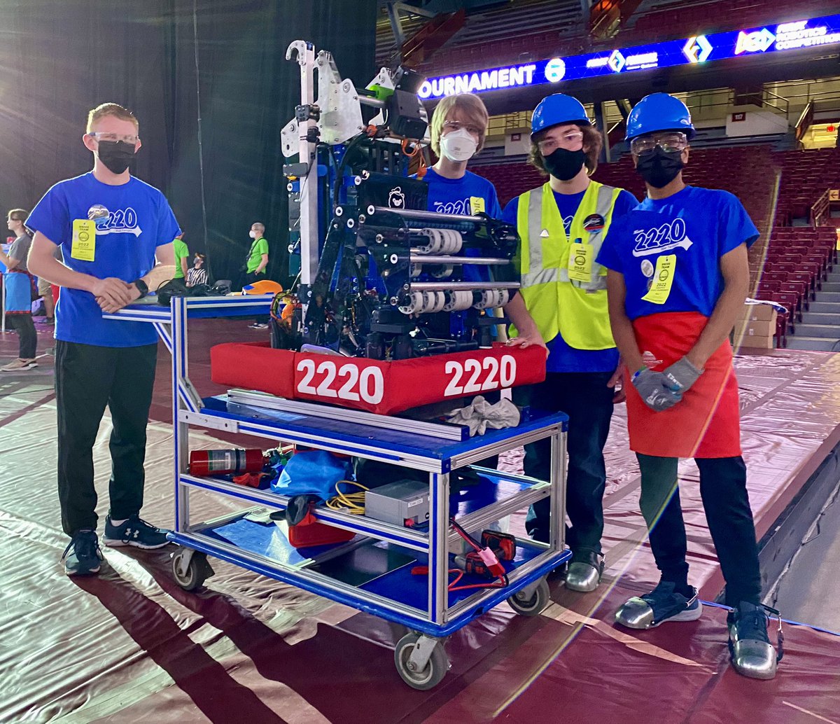 Blue Twilight (@2220robotics) on Twitter photo We had a great time at the #MSHSL Robotics Tournament on Saturday! We finished qualifying rounds in 8th place with just one original drive team member! <a href="/MSHSL_Amy/">Amy Doherty</a> <a href="/FIRSTweets/">FIRST</a> <a href="/FRCteams/">FIRST Robotics Competition</a> #rapidreact #196pride #OMGRobots #MSHSL We had a great time at the #MSHSL Robotics Tournament on Saturday! We finished qualifying rounds in 8th place with just one original drive team member! <a href="/MSHSL_Amy/">Amy Doherty</a> <a href="/FIRSTweets/">FIRST</a> <a href="/FRCteams/">FIRST Robotics Competition</a> #rapidreact #196pride #OMGRobots #MSHSL