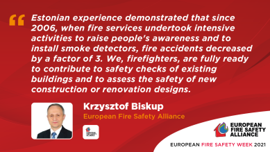 EuroFSA's tweet photo. Firefighters play a key role in increasing awareness and #prevention of #FireSafety. The #SocialClimateFund provides an opportunity to strengthen #fire safety actions including, mandating #smoke detection, #smoke ventilation and fire compartmentation.
➡️ https://t.co/6zTWX1u6Uo https://t.co/5rB59PgVEG