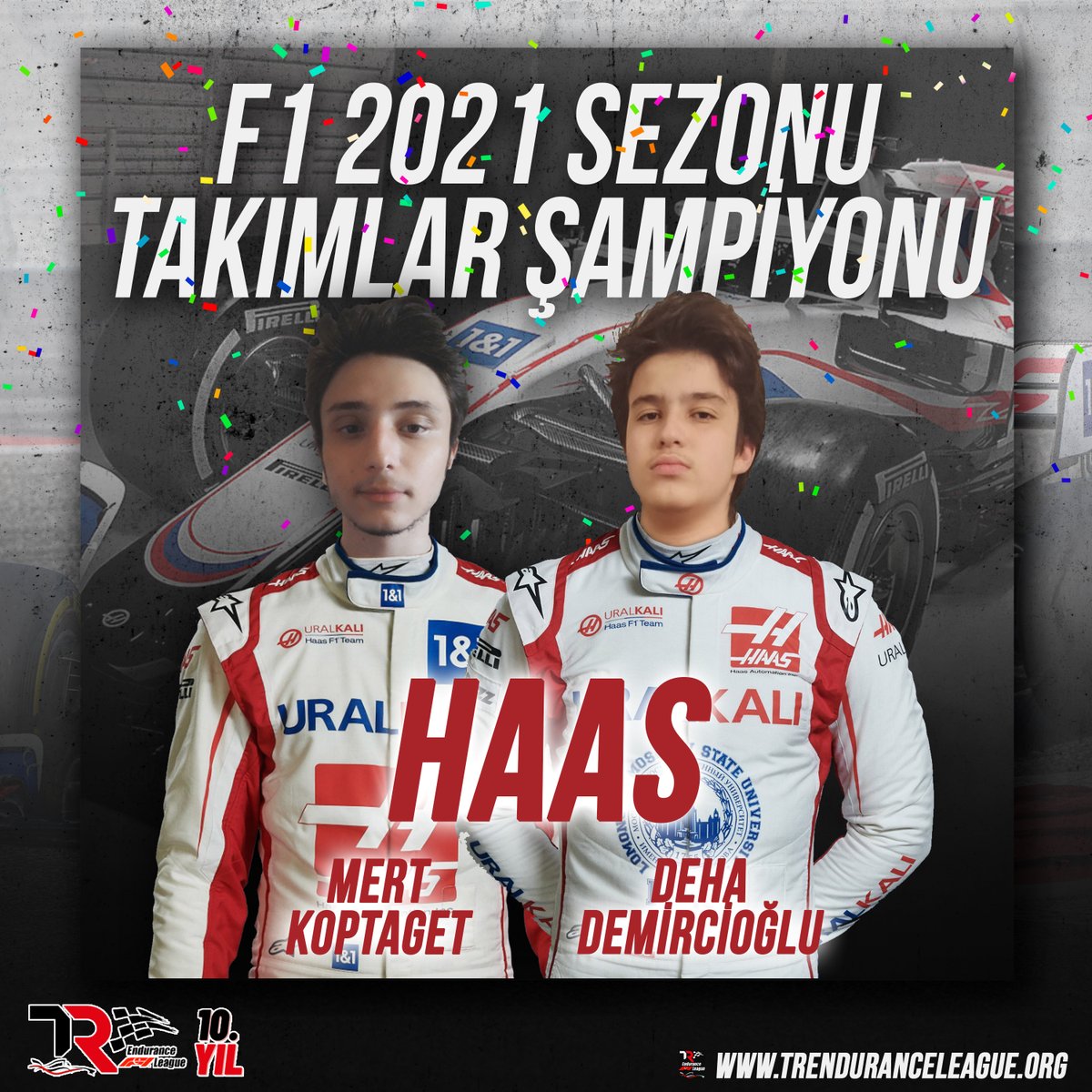 F12021 Sezonu Takımlar Şampiyonu HAAS!

 #f12021 #f1esports #f12021game #champion #HaasF1