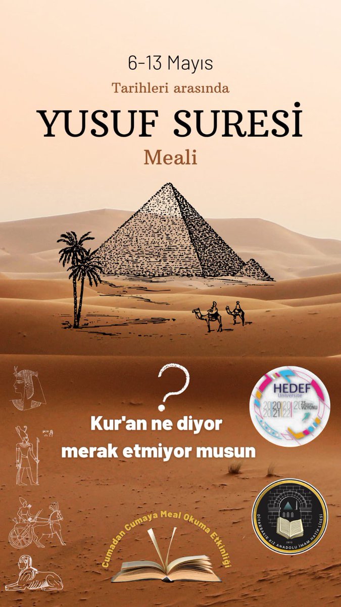 Bu hafta Yusuf Suresinin mealini okuyoruz. <a href="/tcmeb/">Millî Eğitim Bakanlığı</a> <a href="/yilmaznazif/">Nazif Yılmaz</a> <a href="/meb_dinogretimi/">MEB Din Öğretimi Genel Müdürlüğü</a> <a href="/mehmetnezirg/">mehmet nezir gül</a> <a href="/dbakirvalilik/">T.C. Diyarbakır Valiliği</a> <a href="/munirkaraloglu/">Münir Karaloğlu</a> <a href="/Diyarbakirmem/">Diyarbakır İl Millî Eğitim Müdürlüğü</a> <a href="/Murat4Kucukali/">Murat Küçükali</a> <a href="/BaglarMEM21/">Bağlar İlçe Milli Eğitim Müdürlüğü</a> <a href="/Mehmet_Bulut21/">Mehmet BULUT</a>