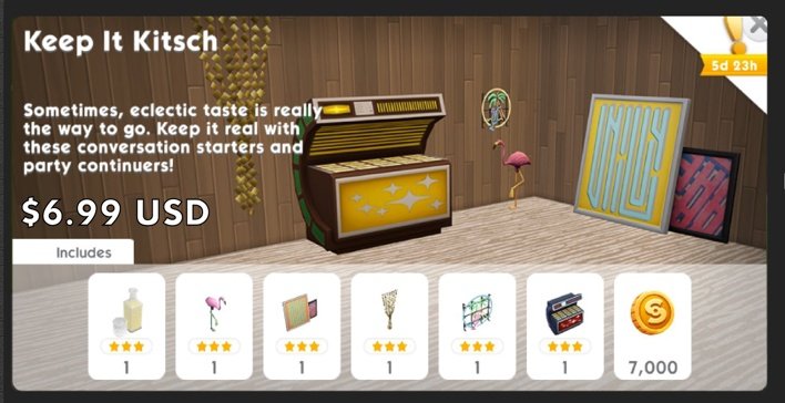 JadeCrystalSims's tweet photo. I LOST PAID ITEMS IN MY INVENTORY 

I bought the Keep It Kitsch pack because of the jukebox, and checked the items one by one after purchasing the pack. The items WERE in my inventory, but today 4 out 6 paid items are not in my inventory. @EAHelp @TheSimsMobile #Thesimsmobile https://t.co/EFktAOfKQ6