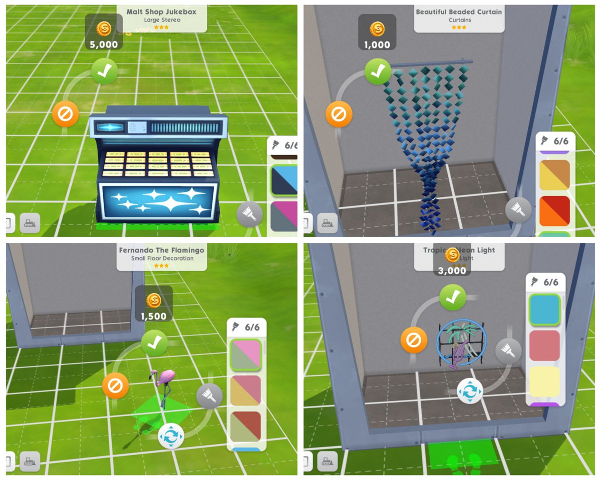 JadeCrystalSims's tweet photo. I LOST PAID ITEMS IN MY INVENTORY 

I bought the Keep It Kitsch pack because of the jukebox, and checked the items one by one after purchasing the pack. The items WERE in my inventory, but today 4 out 6 paid items are not in my inventory. @EAHelp @TheSimsMobile #Thesimsmobile https://t.co/EFktAOfKQ6