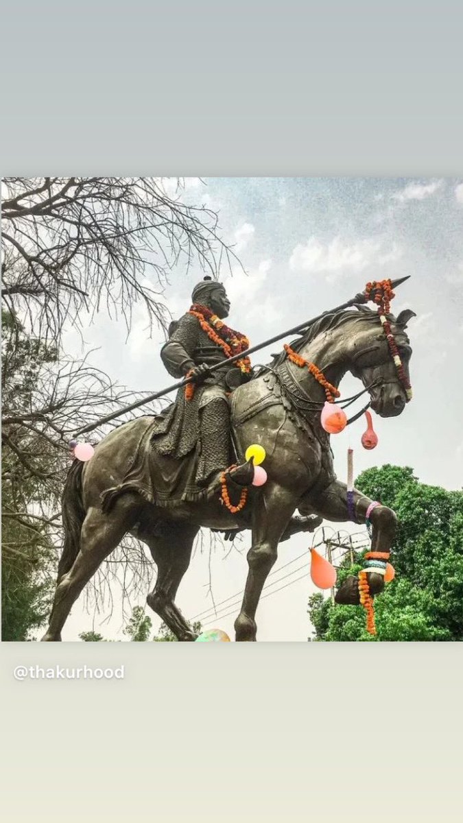 Gaurxvvvv's tweet photo. Remembering the imperial legacy of #Maharanapratap on his birthday anniversary.
#महाराणा_प्रताप_जयंती https://t.co/jxzEp7OAHB