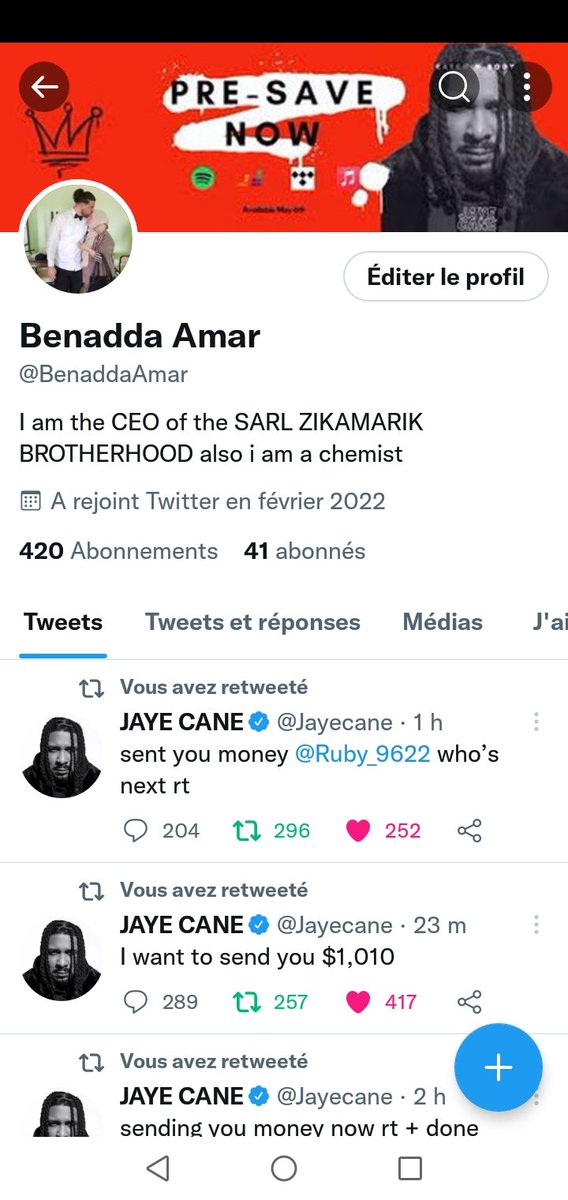 Benadda Amar tweet media