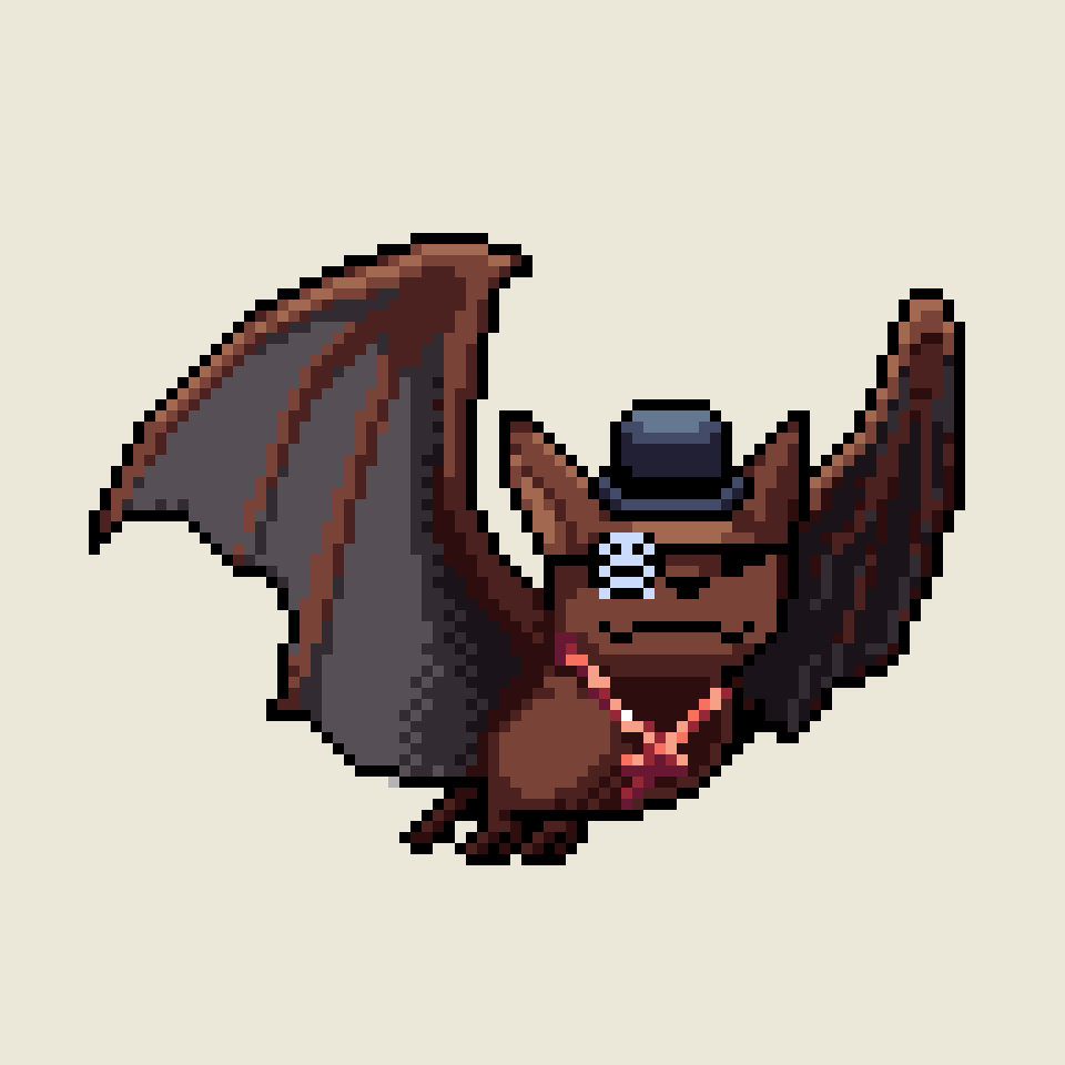 animals_arty's tweet photo. @CryptoBatzNFT Bat #4498, never bitten, never sold and can't wait for a cave and an @OzzyOsbourne original artwork ♥️ https://t.co/TU6DURupav