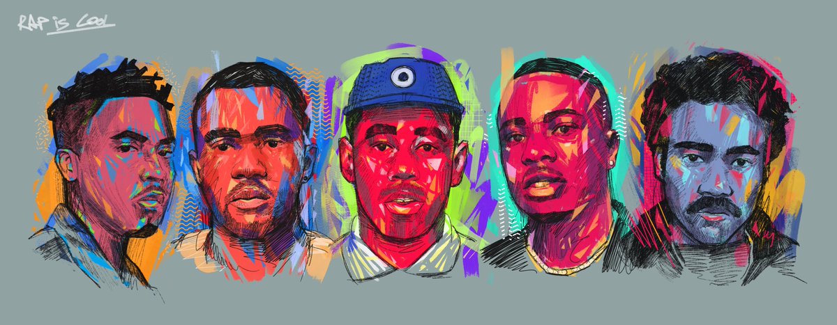 Yellowcardas's tweet photo. Rap is cool. Here are another - 5 Rap Stars Illustrated. 10 more to go...but I'm really happy with the illustration style and the color palette. Buy NFTs of those boys - msg me.
#nftrappers #nftillustrations #nftportraits #nft #NFTCommumity #nftartist #foundationapp #Rappers https://t.co/eOKx9YoNrS