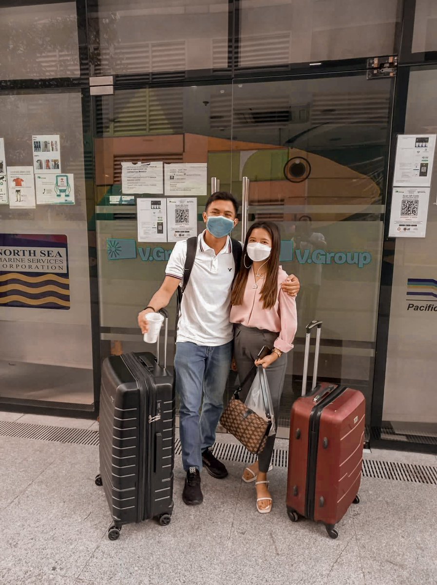 gailrobillos's tweet photo. Here's to more I do's, goodbyes, and welcome home! Bon voyage, love love 💕 https://t.co/o658epuPVL