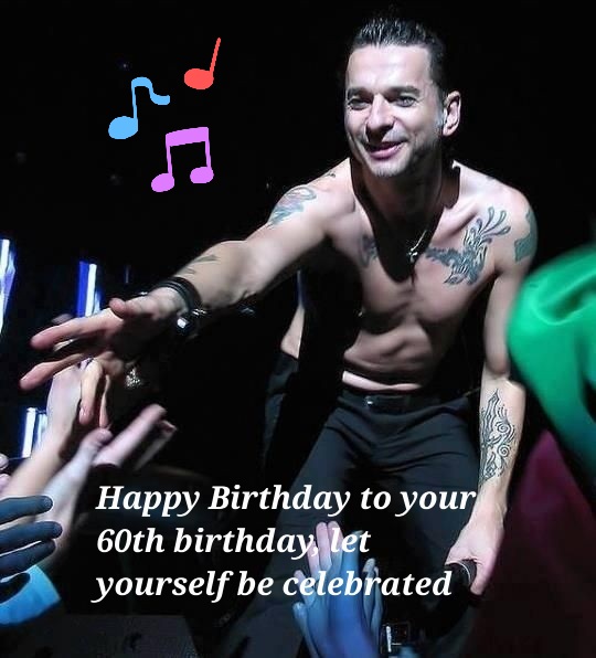 Happy Birthday to you David Gahan        